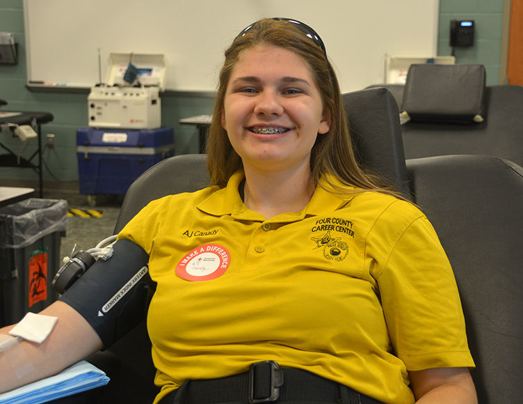 Four County holds blood drive